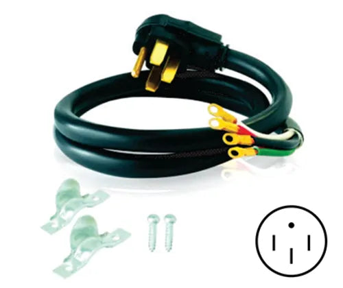 USD Products Range Cord 4-Wire 40 Amp 5 Ft. RC4-40-5