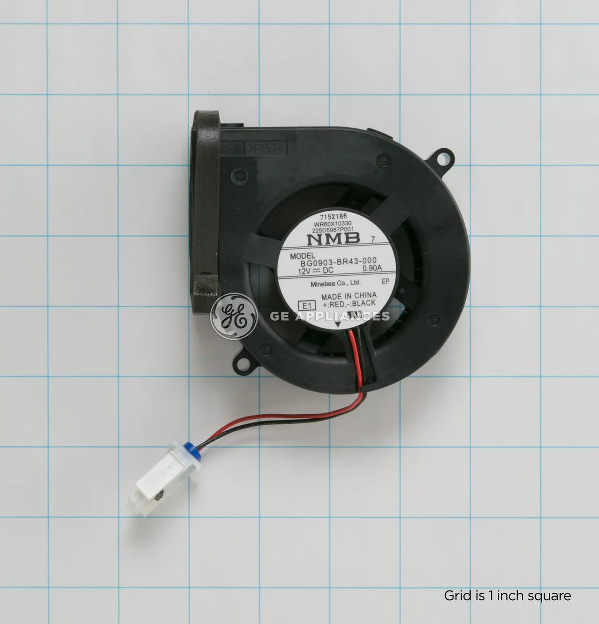 GE Refrigerator Blower Fan Duct WR60X10330