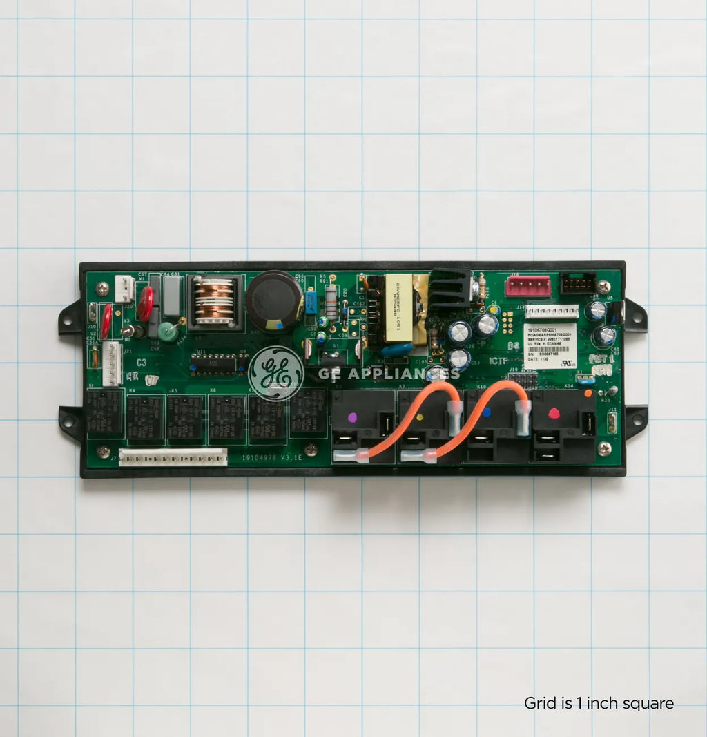 GE Range Frame Board Assembly WB27T11085