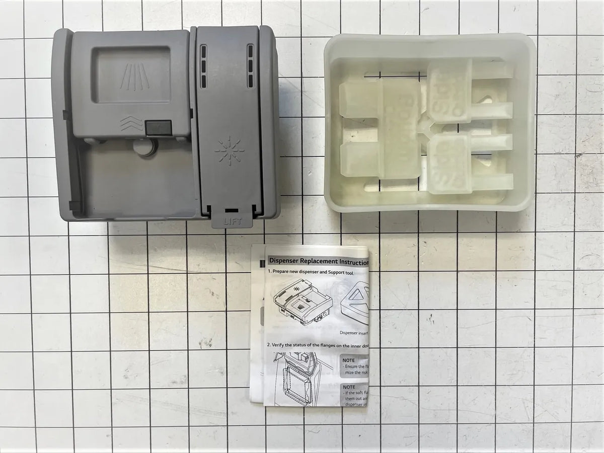 LG Dishwasher Detergent Dispenser & Tool Kit AGM75469801