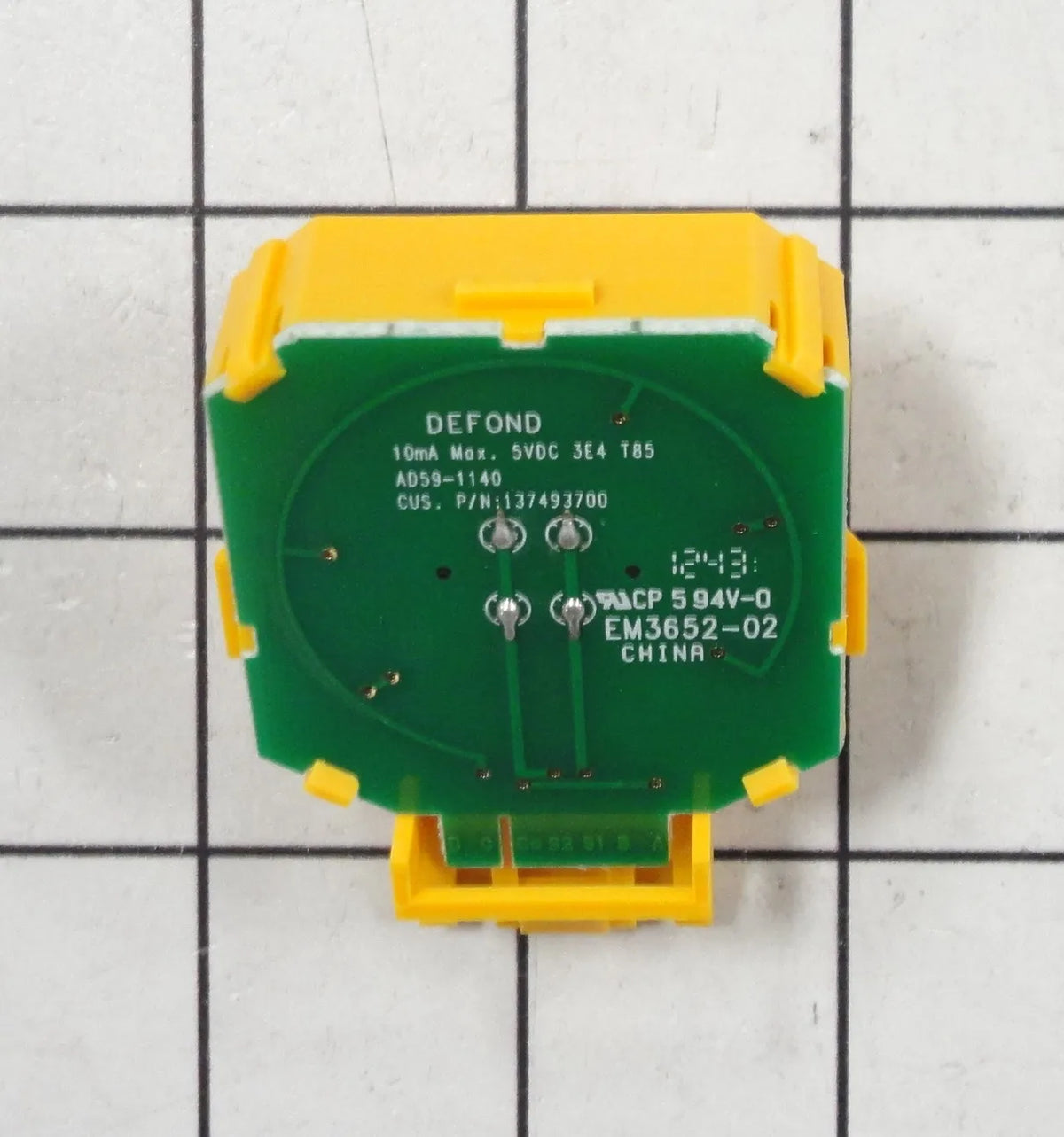 Frigidaire Washer/Dryer Cycle Control Switch 137493700