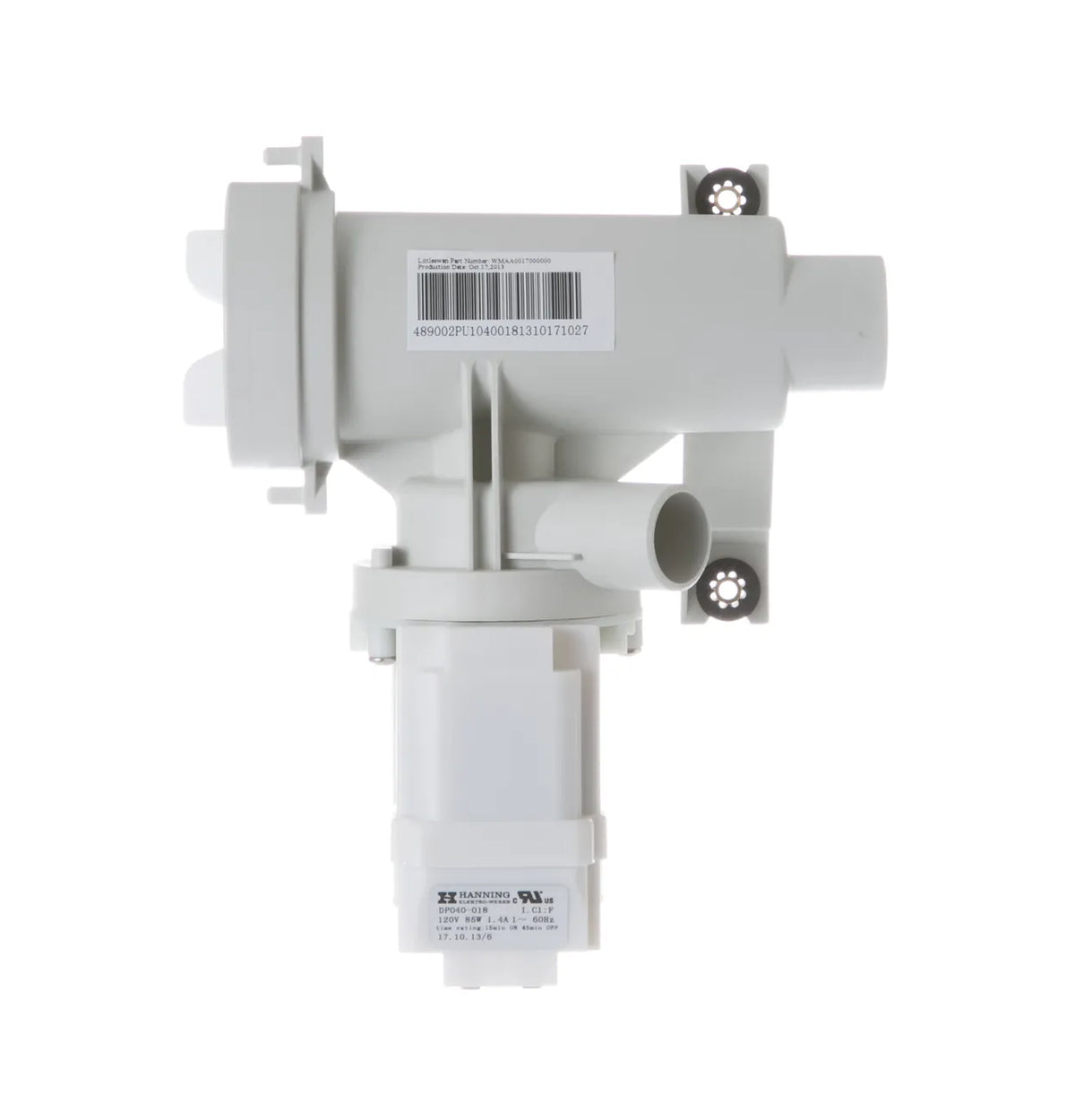 GE Washer Drain Pump and Motor Assembly WH23X10028