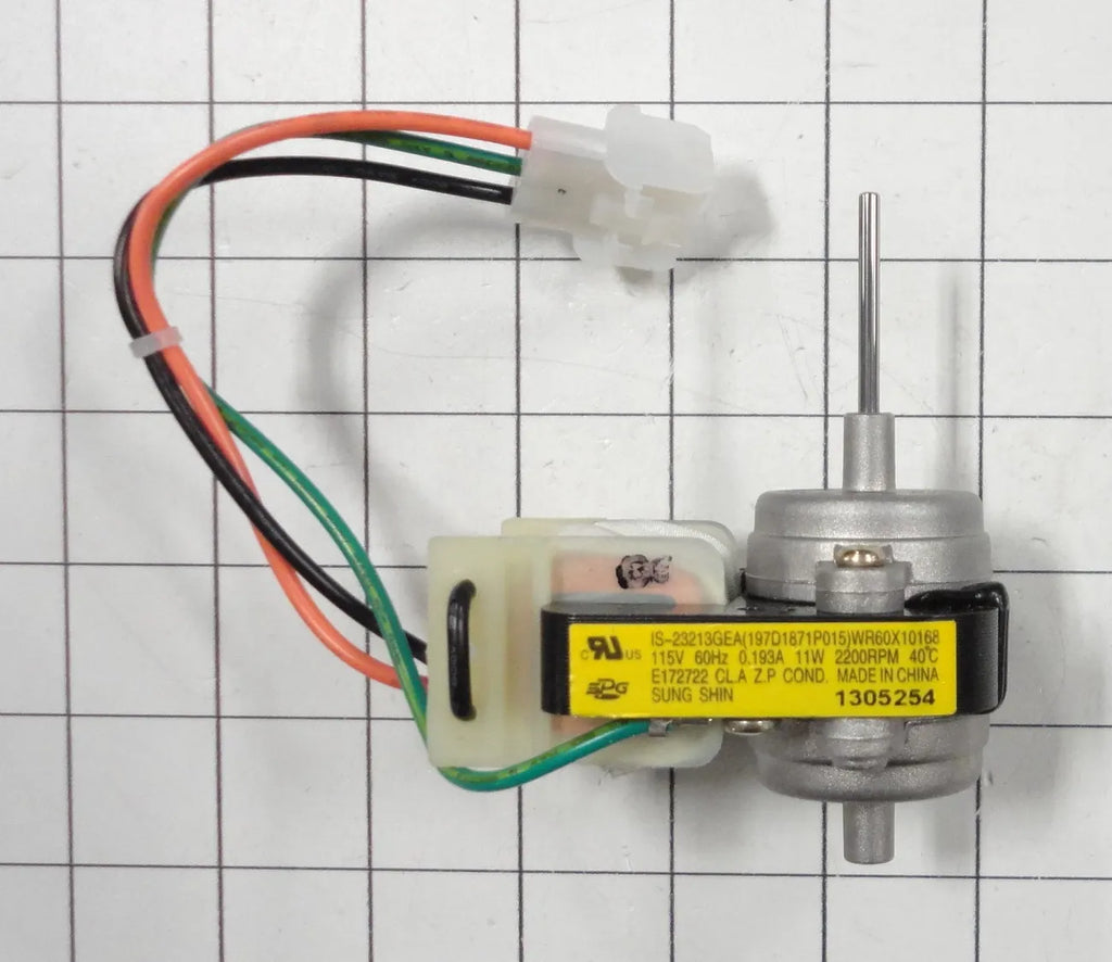 GE Refrigerator Condenser Fan Motor WR60X10168