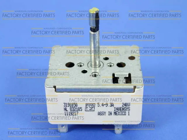 Whirlpool Range Surface Element Switch 1800W WP3191050