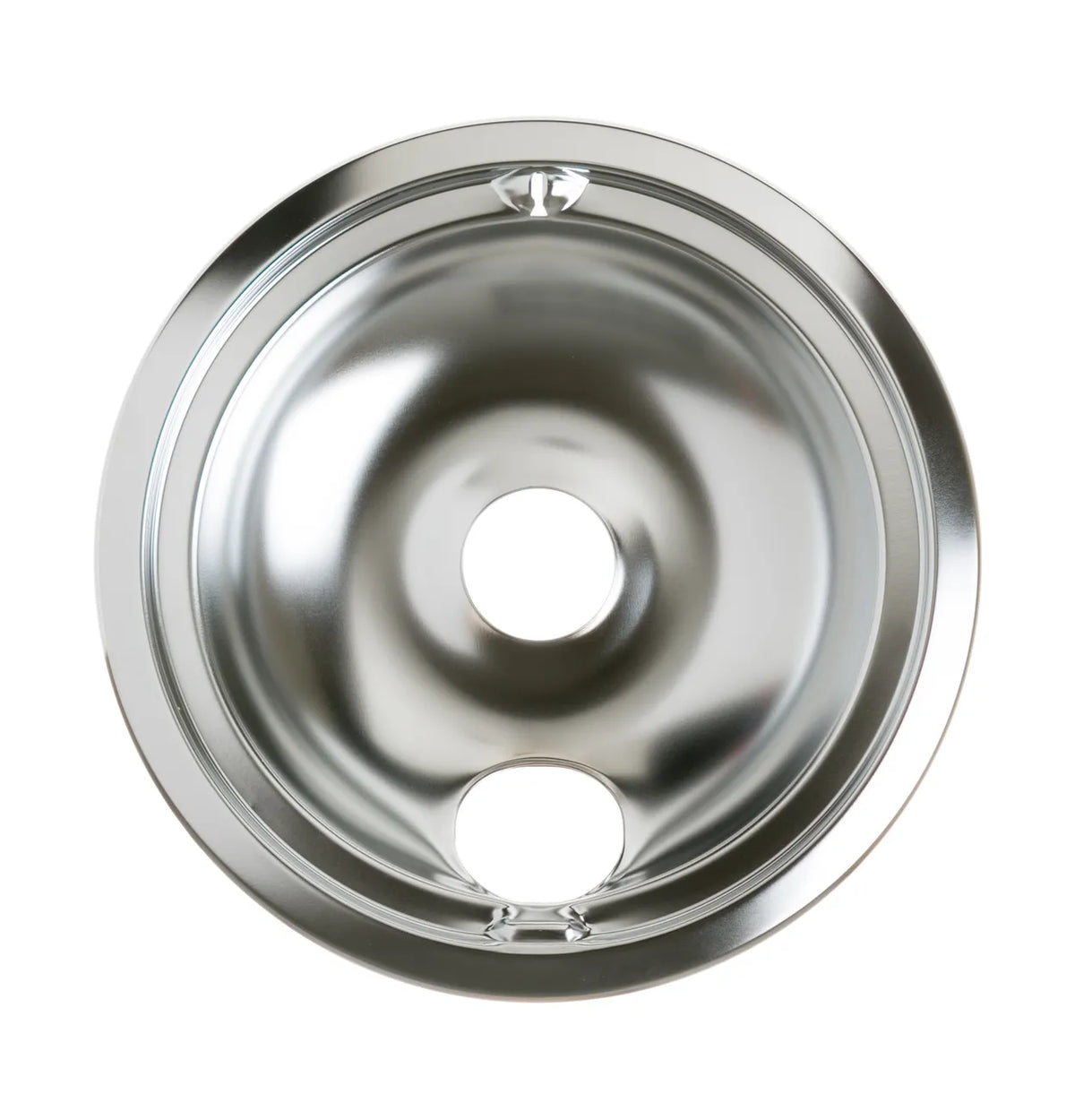 GE Range 8 in. Chrome Burner Drip Bowl WB31K10266
