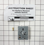 Whirlpool Range 6 Inch Infinite Switch WP3149404