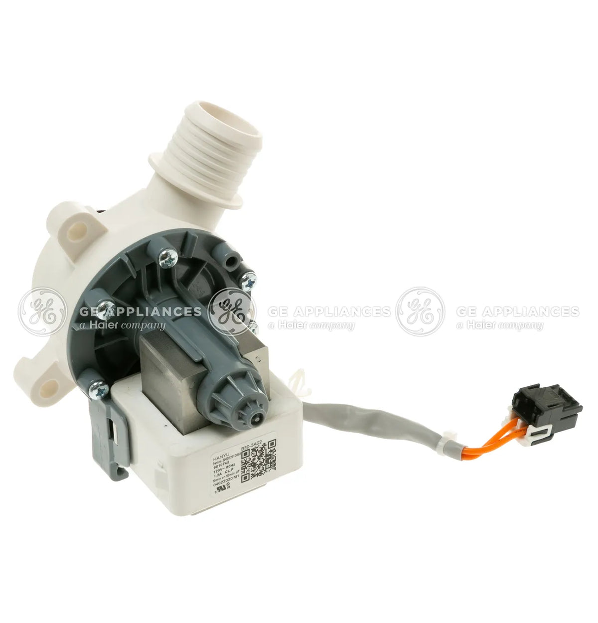 GE Washer Drain Pump Assembly WH23X28418