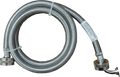 USD Products Washer Stainless Steel Full Flow Fill Hose 5 Ft. Elbow 5FT-SSEFHFF