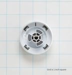 GE Dryer Timer Knob White/Silver WE01X24552
