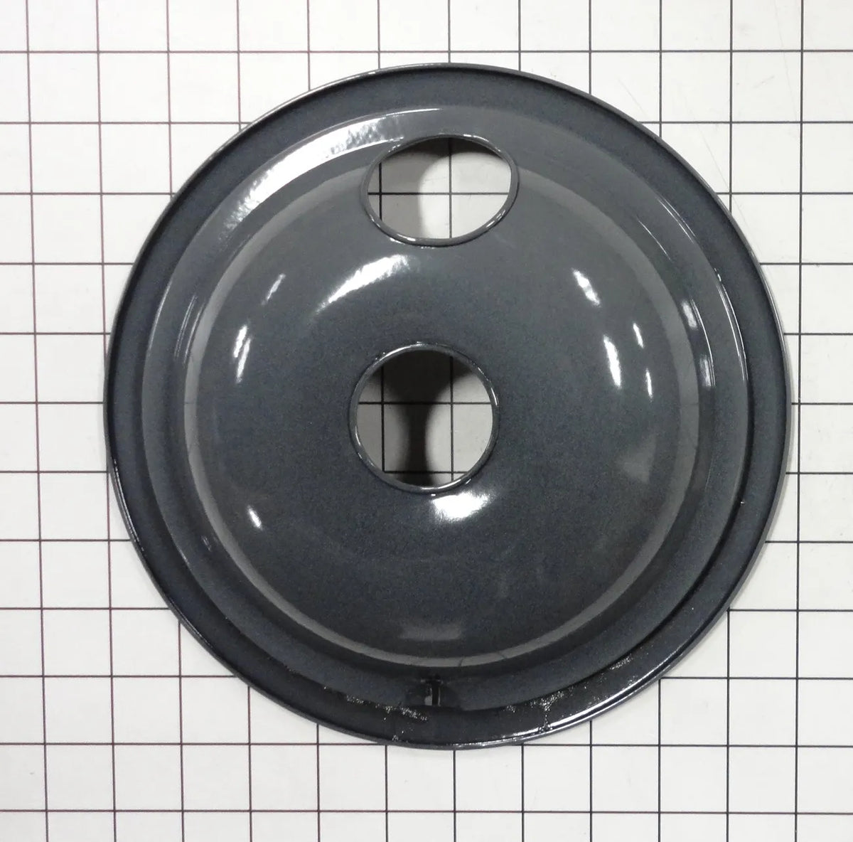 GE Electric Range 8" Gray Drip Bowl WB31T10013