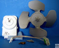 Whirlpool Refrigerator Condenser Fan Motor Kit W10124096