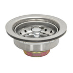 EZ-Flo Stainless Steel Kitchen Sink Basket Strainer 4-1/2" Flange 30001