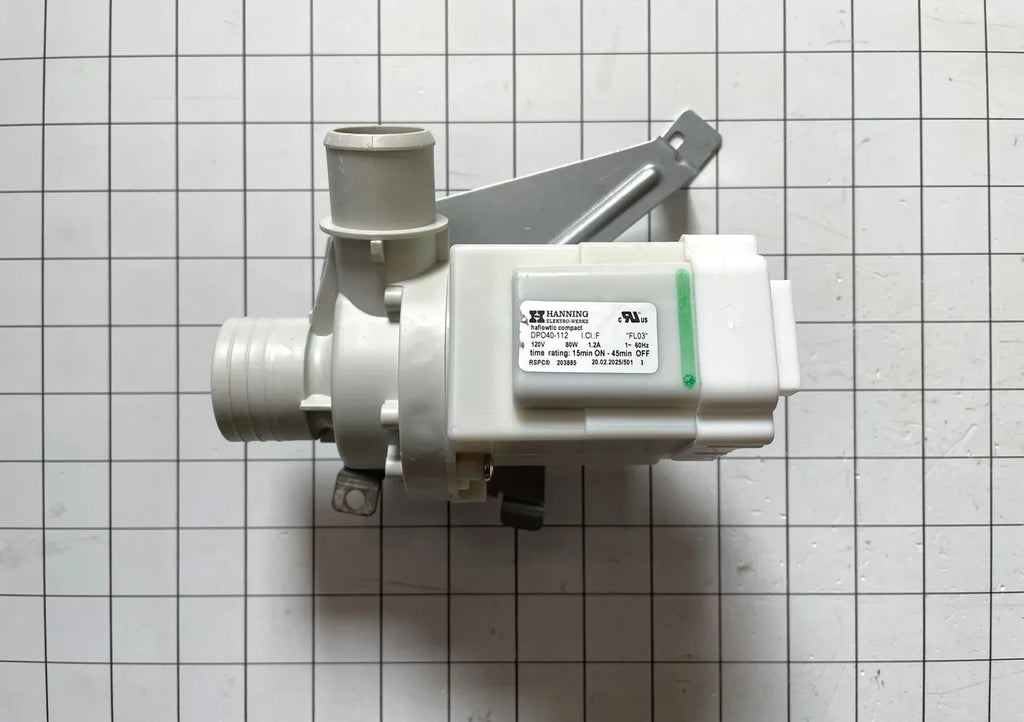 Speed Queen Washer Pump and Bracket Assembly 203885P