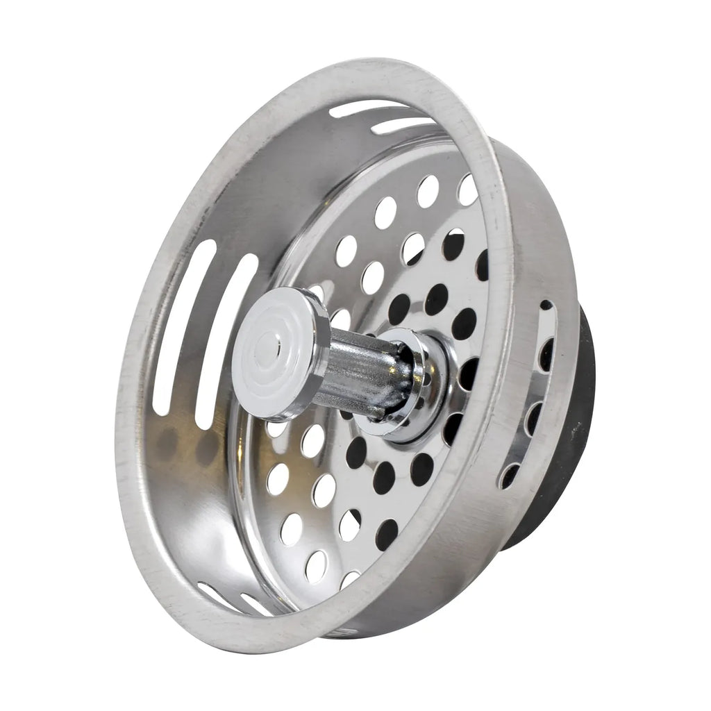 EZ-Flo Sink Strainer Replacement Basket Rubber Flat Bottom 3-1/2" 30051