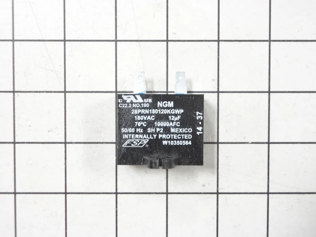 Whirlpool Refrigerator Run Capacitor WPW10350564