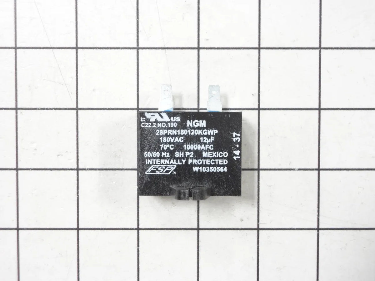 Whirlpool Refrigerator Run Capacitor WPW10350564