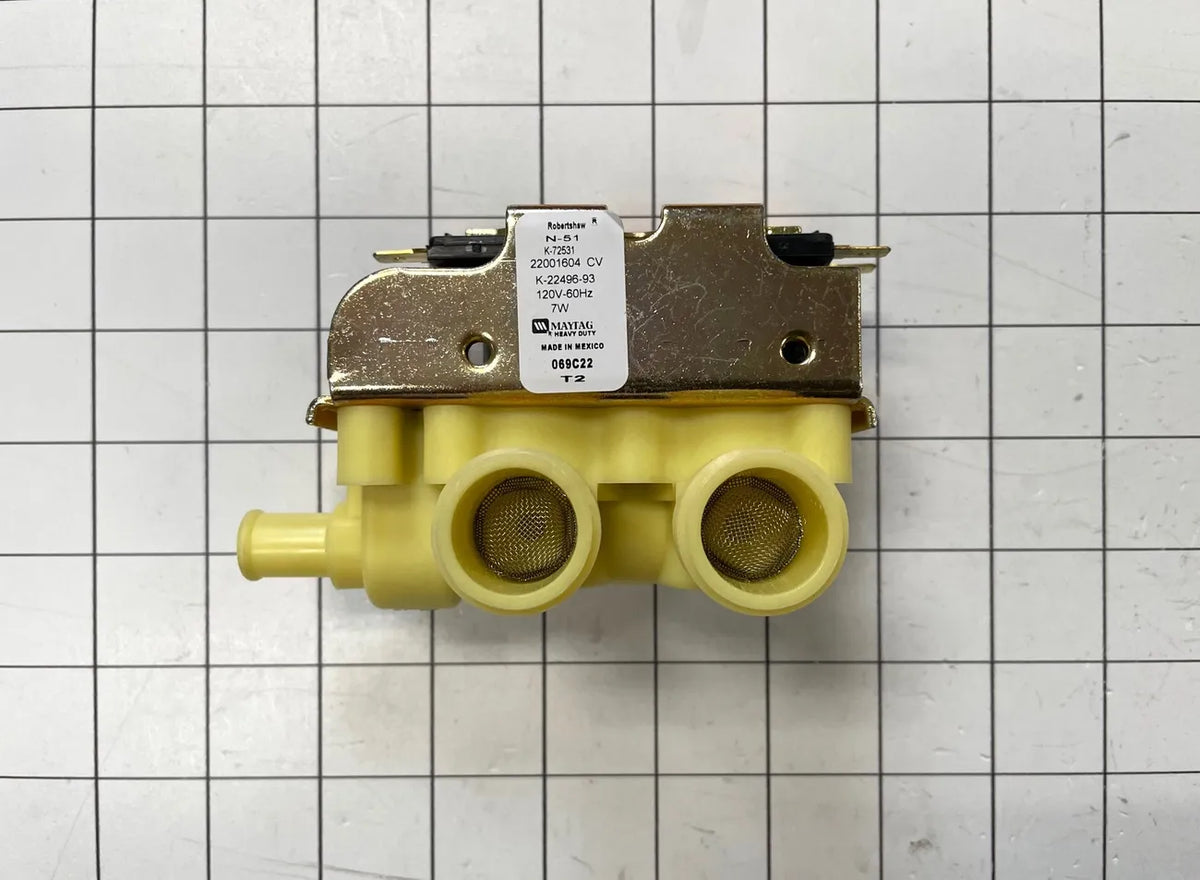 Whirlpool Washer Water Inlet Valve WP22001604