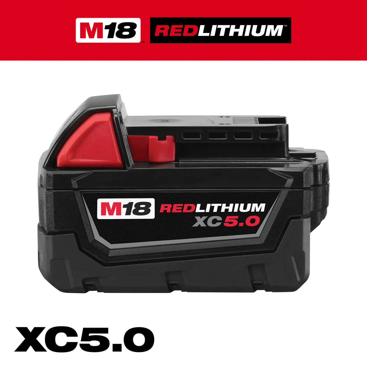 Milwaukee M18 REDLITHIUM XC5.0 Battery 48-11-1850
