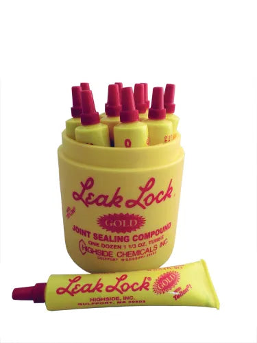 Highside Chemicals Leak Lock Gold Joint Sealant with Teflon 1-1/3 Oz. HS11001