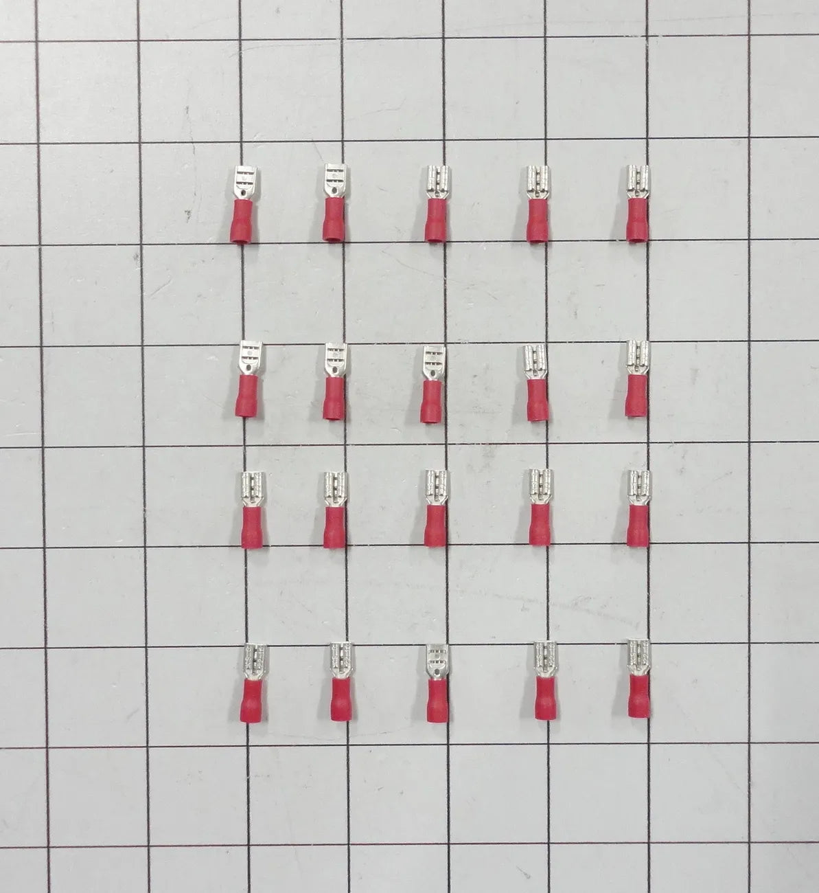 Monti & Associates Female Quick Disconnects 22-18 AWG 20-Pack MA03015-1