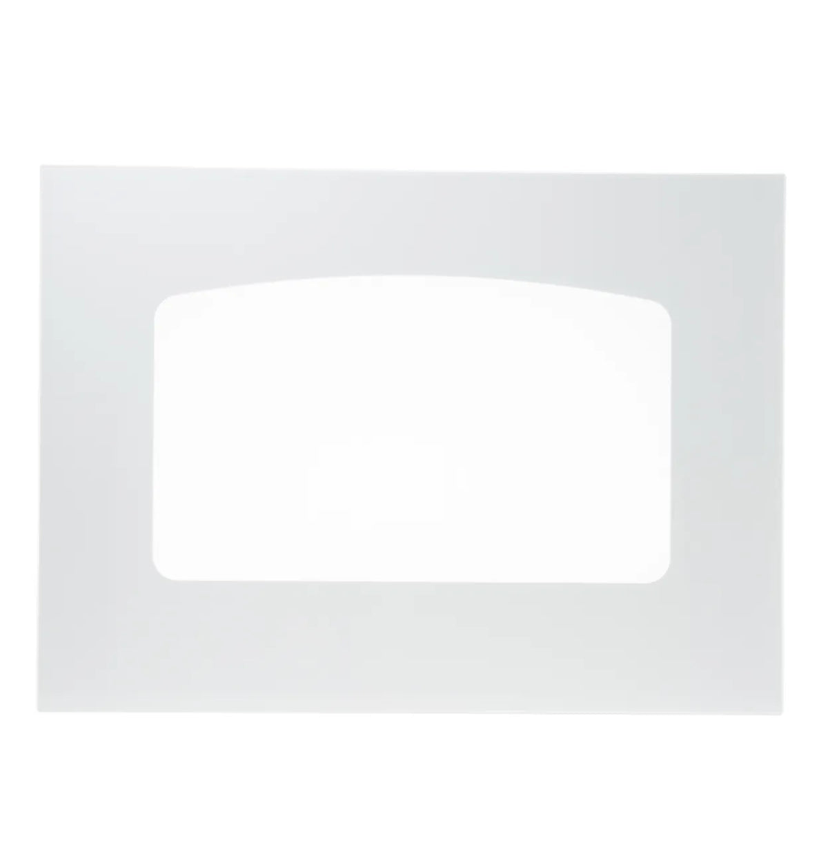 GE Oven Door Glass, White WB56T10187