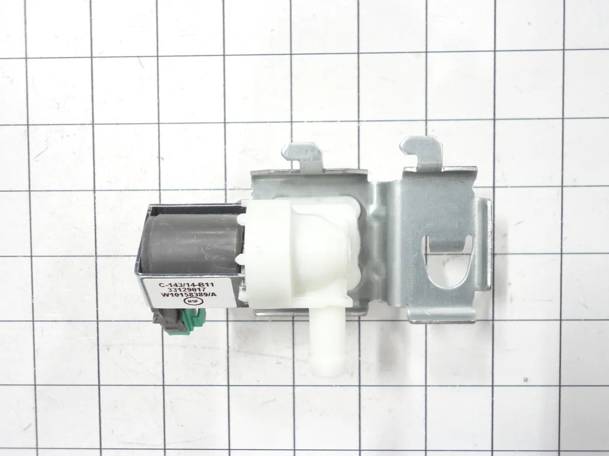 Whirlpool Dishwasher Water Inlet Valve with Bracket WPW10158389