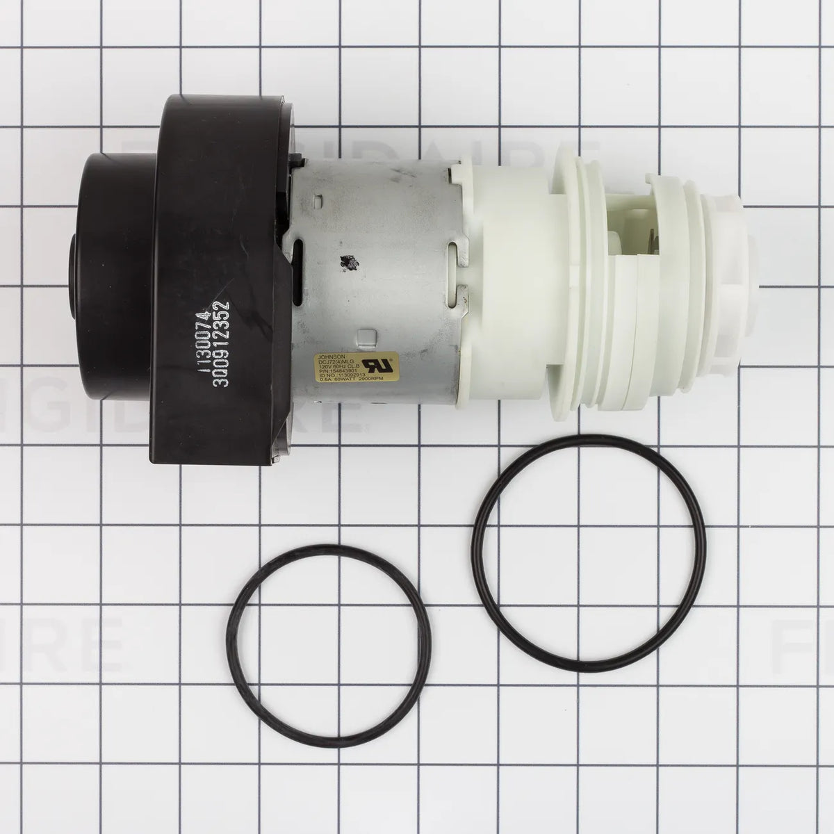 Frigidaire Dishwasher Recirculating Pump and Motor Assembly 154844301