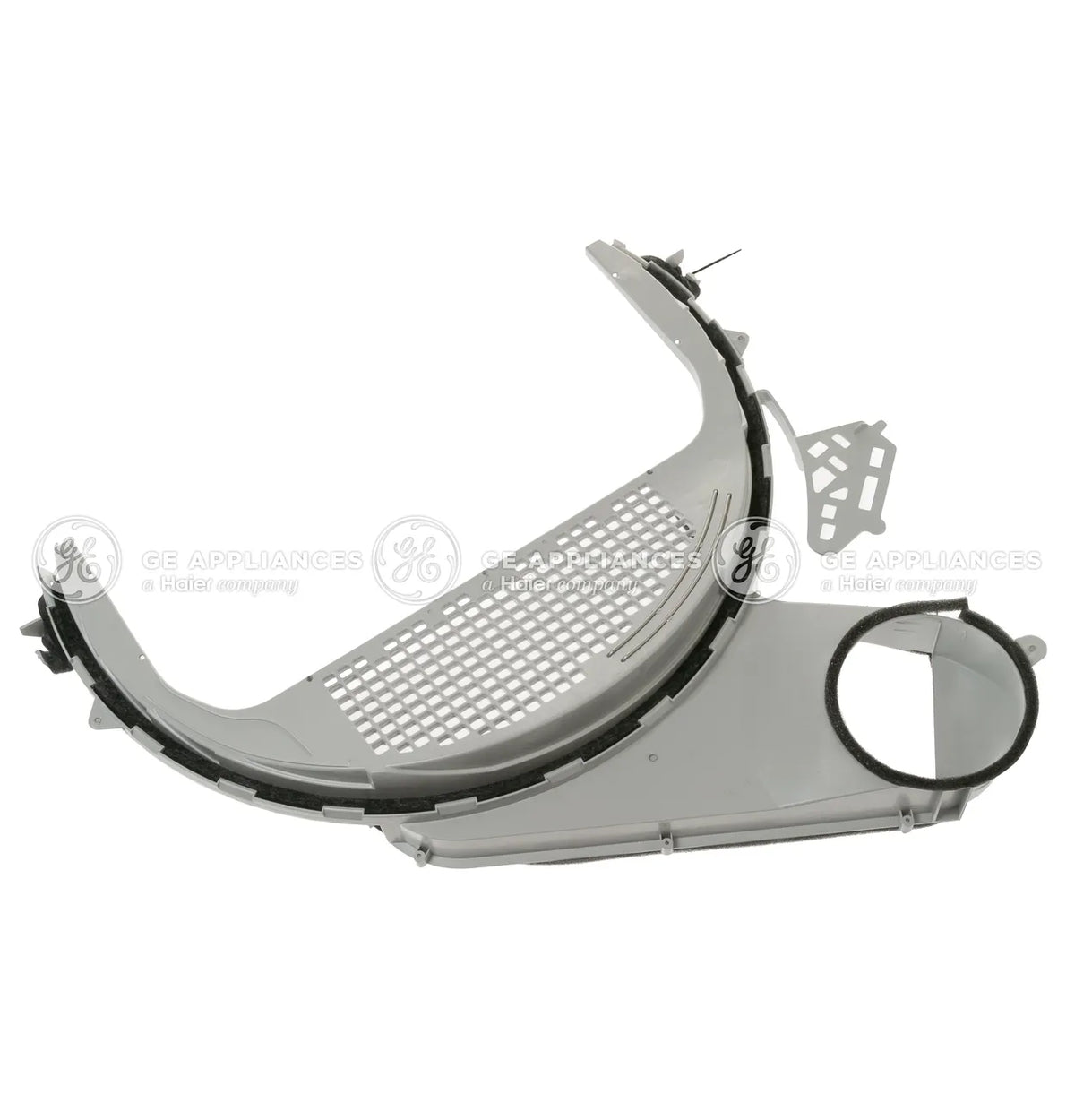 GE Dryer Front Bulkhead with Moisture Sensor Bracket WE14X25080