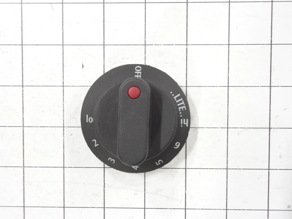 Frigidaire Range Burner Valve Knob, Black 318099104