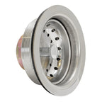 EZ-Flo Stainless Steel Kitchen Sink Basket Strainer 4-1/2" Flange 30001