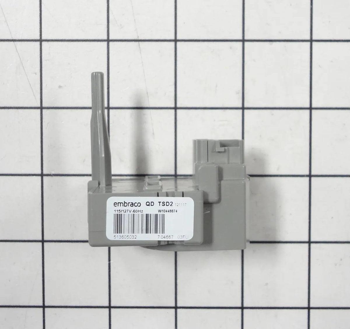 Whirlpool Refrigerator Compressor Start Device WPW10448874