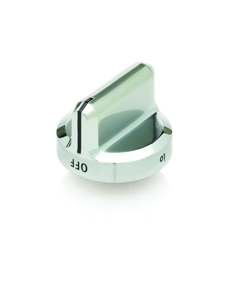 Frigidaire Range Burner Control Knob, Stainless Steel 316564509