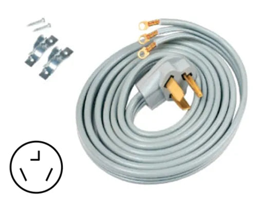 USD Products Dryer Cord 3-Wire 30 Amp 6 Ft. DC3-30-6