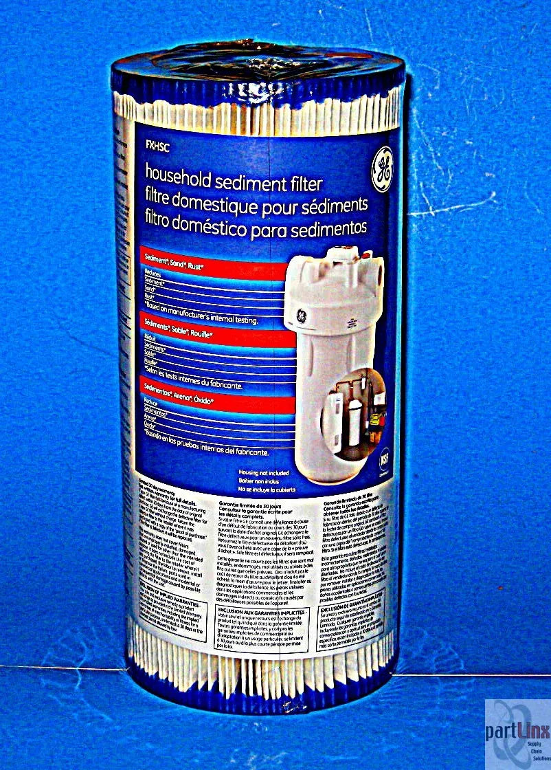 GE Water System Sediment Filter FXHSC