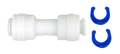 ERP (Exact Replacement Parts) Push-Fit Water Line Union Connector 1/4" x 1/4" SPFU14
