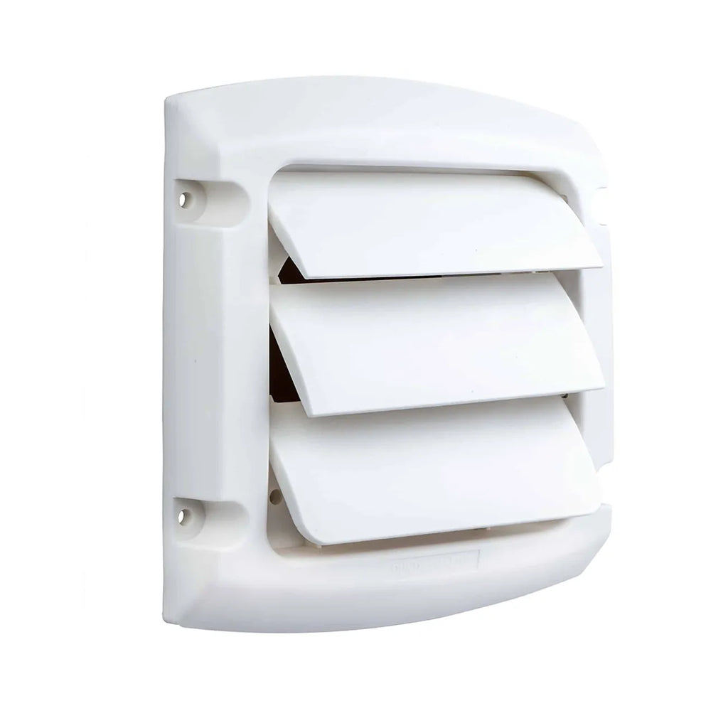 Dundas Jafine ProVent Louvered Exhaust Replacement Cap 6" White LC6WX