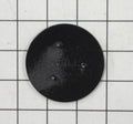 GE Gas Range Small Black Surface Burner Cap WB29K10009