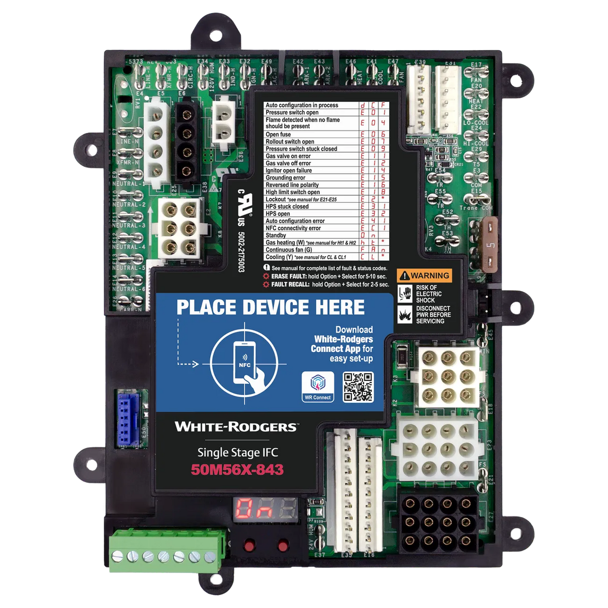 White-Rodgers Universal Single Stage HSI Furnace Control Kit 50M56X-843