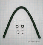 GE Washer Drain Hose Extension, 41 In. WH49X301
