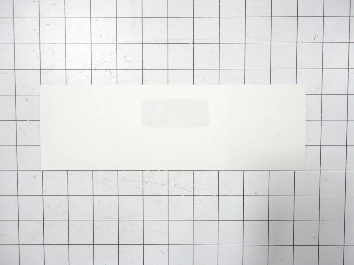 GE Range White Faceplate Graphics Overlay WB27T11014