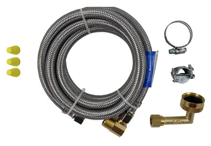 USD Products Dishwasher Water Line Installation Kit 6 Ft. 6FT-SSDEDWHK