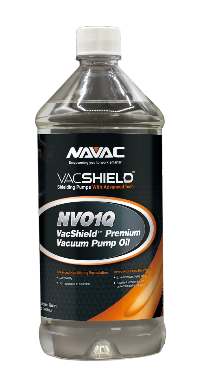NAVAC VacShield Vacuum Pump Oil 1 Quart NVO1Q
