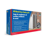 Dundas Jafine All-Metal Dryer Vent Hook-Up Kit 4" x 8 Ft. MFX48ULMK