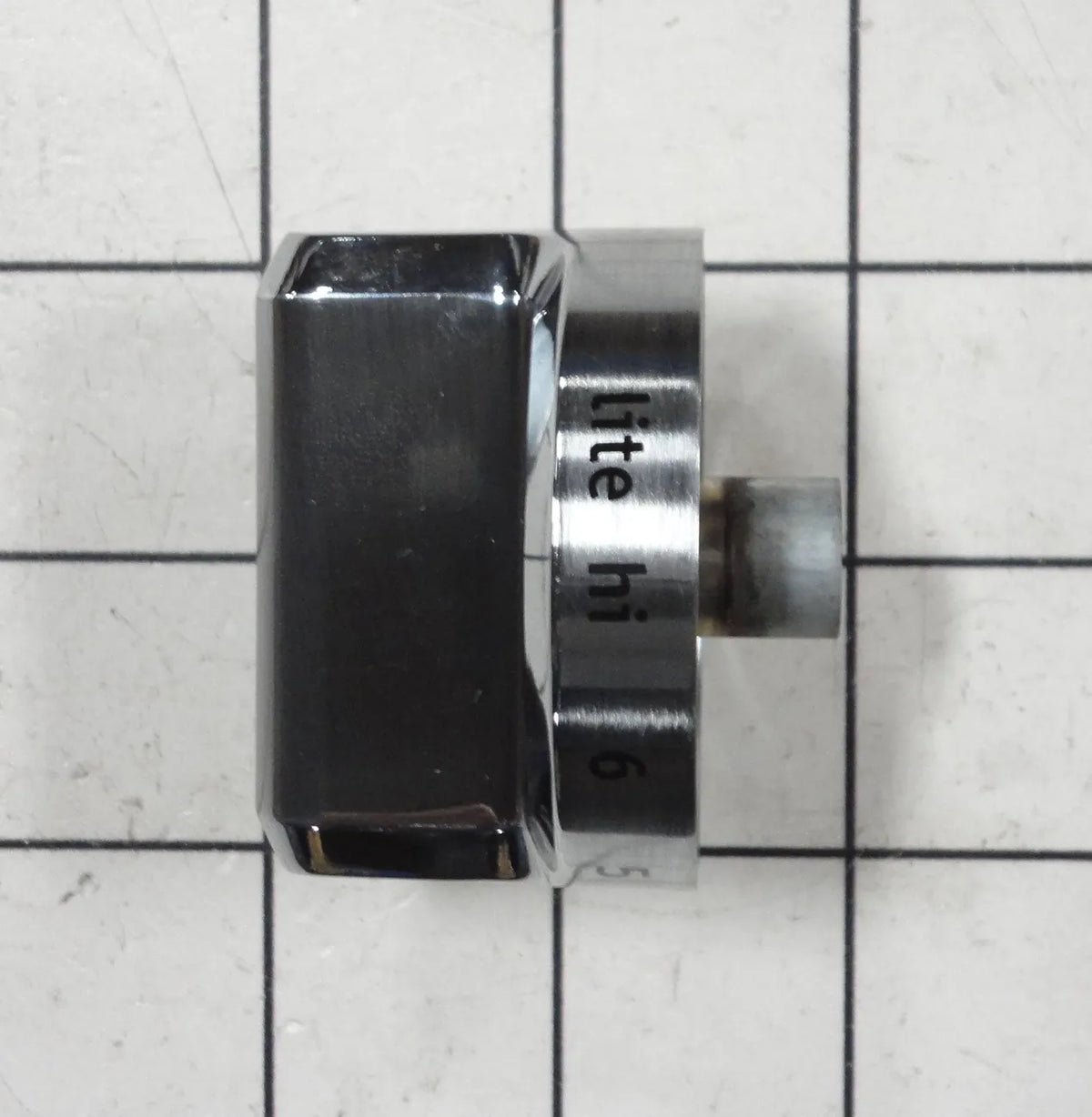 Frigidaire Range Burner Control Knob, Stainless Steel 316564509