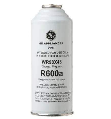 GE R600a Refrigerant Charge Can 45 Grams WR98X45