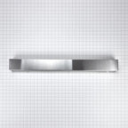Whirlpool Microwave Vent Grille, Stainless Steel W10245216