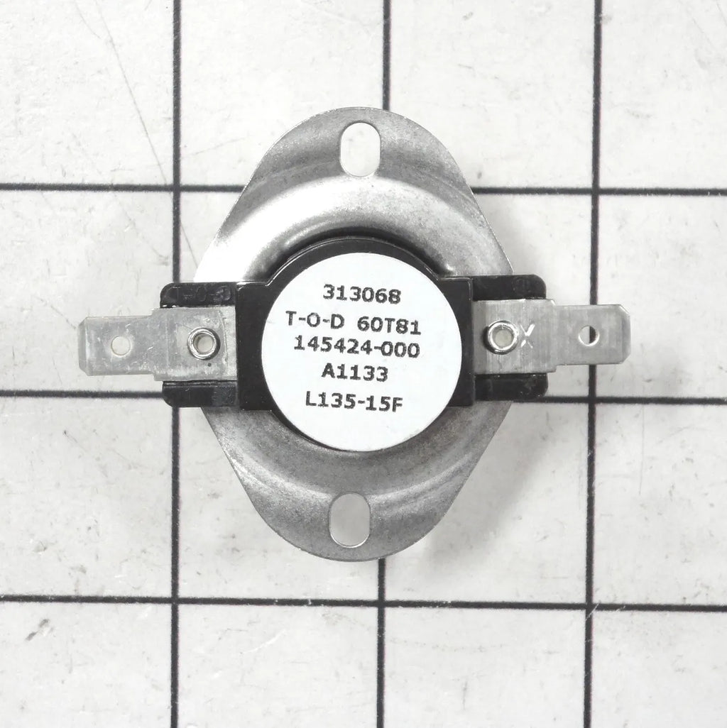 Frigidaire Dryer Cycling Thermostat 135F 3204307