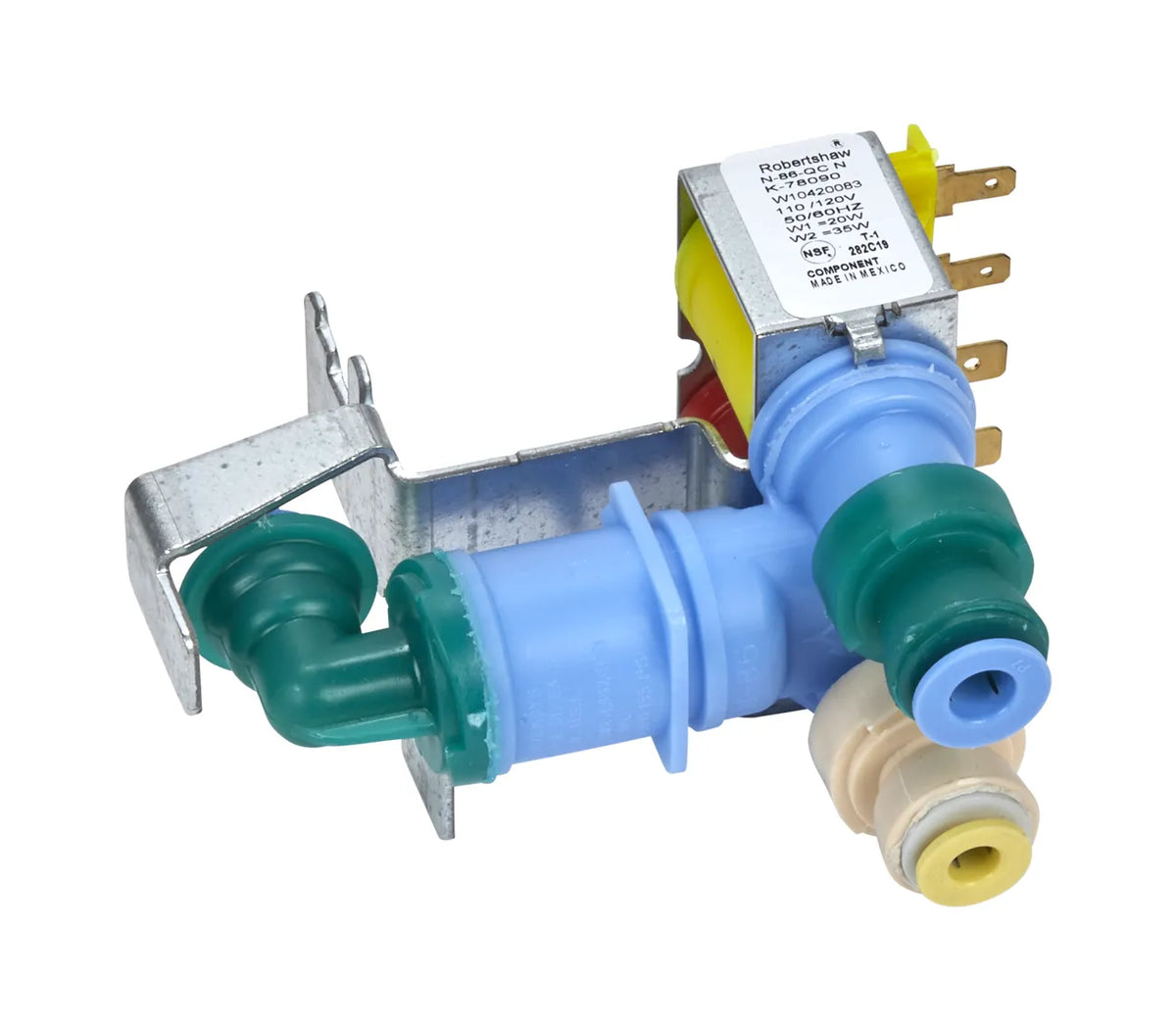 Whirlpool Refrigerator Dual Water Inlet Valve WPW10420083