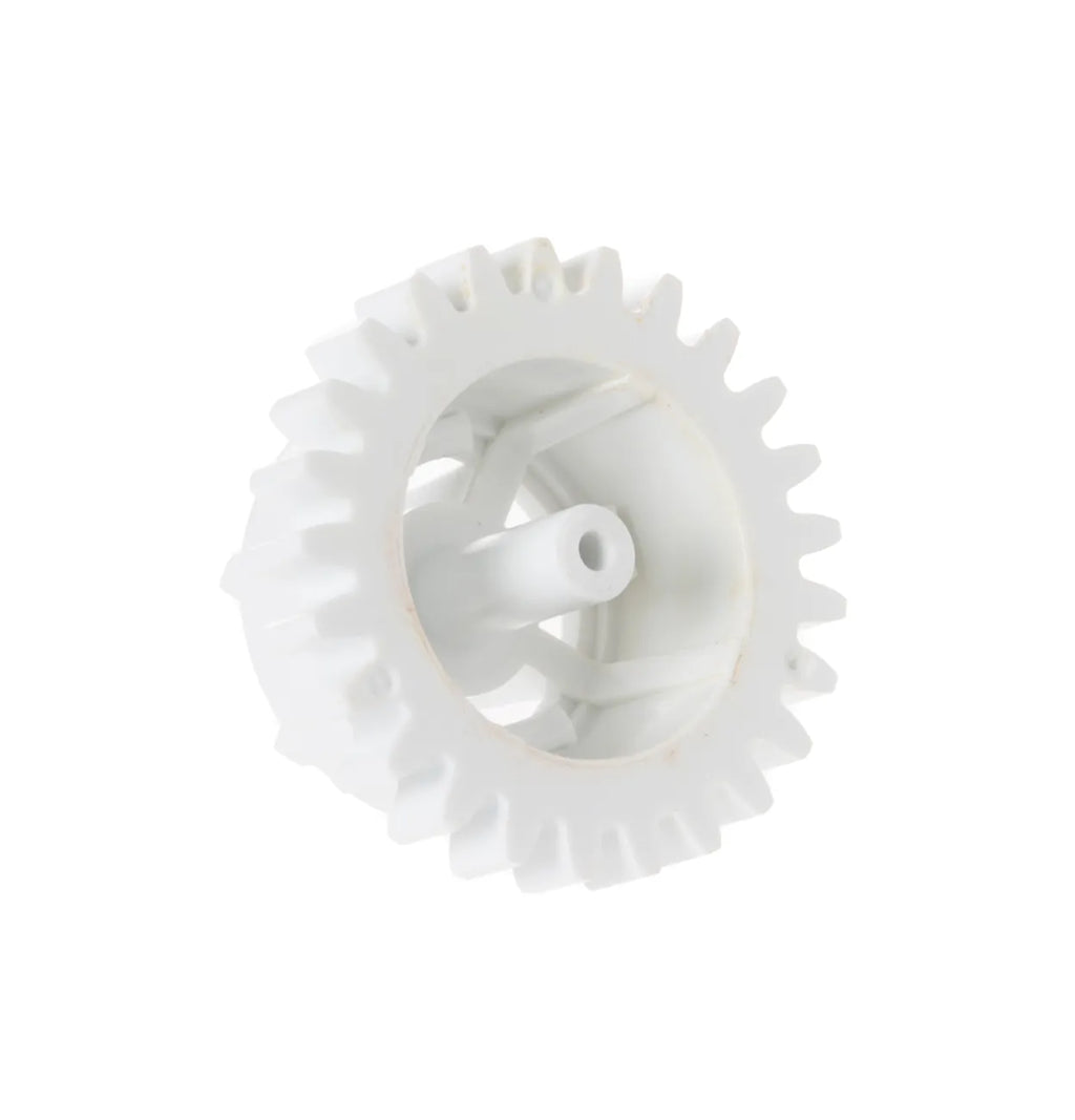 GE Refrigerator Lower Drawer Glide Gear Left Side WR02X13630