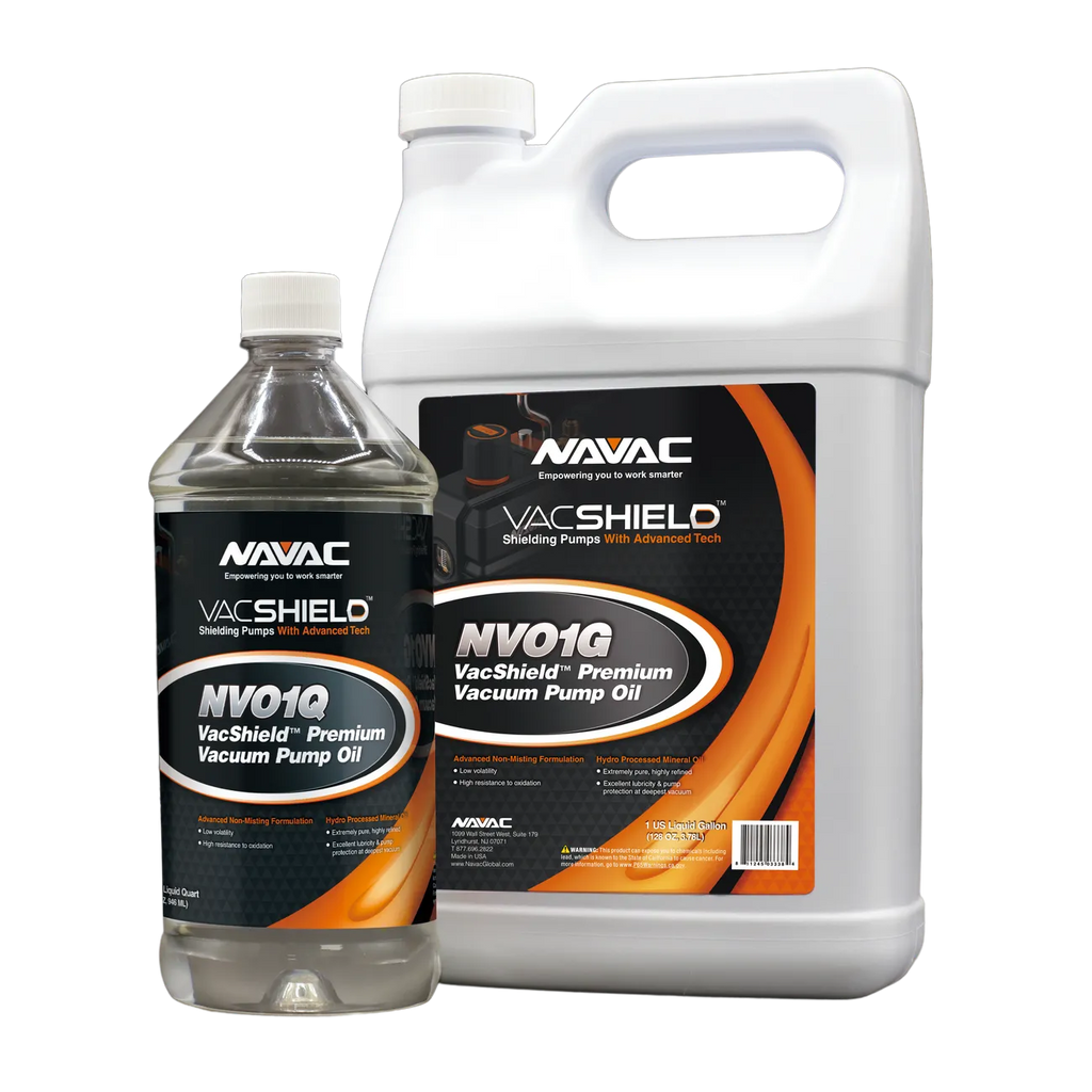 NAVAC VacShield Vacuum Pump Oil 1 Quart NVO1Q
